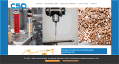 Desktop Screenshot of cspgroup.it