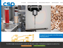 Tablet Screenshot of cspgroup.it